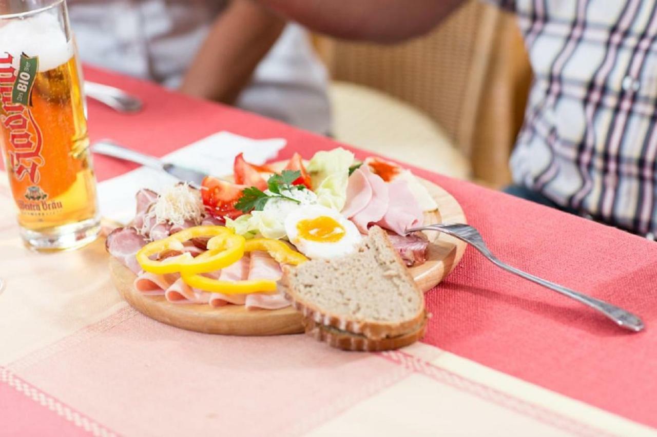 Cafe-Pension Kristall Hirschenwies المظهر الخارجي الصورة